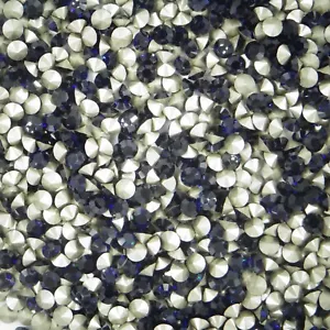 1028 SS19 DI *** 30 strass Swarovski fond conique SS19 (4,5mm ) DARK INDIGO - Bild 1 von 4