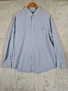 Camicia Murray Vineyard Vines vestibilità classica uomo XXL abbottonata Gingham blu bianco - Foto 1 di 6