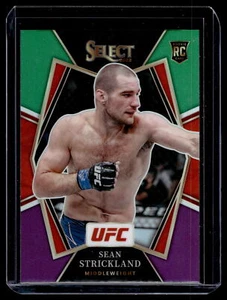 Sean Strickland 2022 Panini Select UFC Premier Green & Purple Prizm Card #117 - Picture 1 of 2