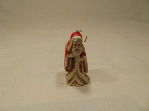 Santa Claus Father Christmas Ceramic Ornament Made In Taiwan EUC - Picture 1 of 7