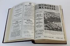 Antica Rivista Settimanale Economia Mondiale Anno 1963 Completo E Rilegato
