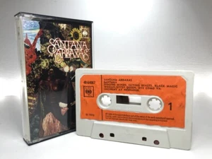Santana ABRAXAS Cassette 40-64087 **1ST ISSUE 1970** ORANGE LABELS **SCARCE** - Picture 1 of 9