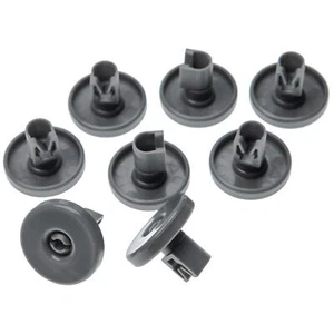 8x Rueda para cesta inferior para AEG 50750VI 2603 2403 50750 403 6470W 5041 525 - Imagen 1 de 2