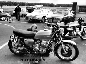 Foto moto honda cb750 fotografía años 70 - Imagen 1 de 1