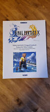 Final Fantasy X Original Soundtrack - Piano Sheets - Book - Noten Uematsu - Neu 