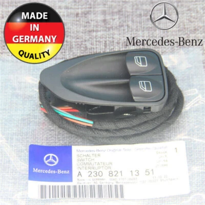 New Left Side Door Window Switch fit for Mercedes-Benz R230 SL500 SL550 SL63 AMG - Image 1 of 4