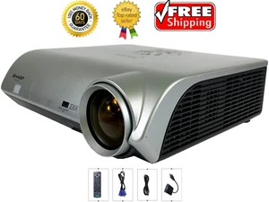 Sharp XG-MB70X DLP Projector 3000 Lumens Home Theater HD HDMI-Adapter w/Bundle - Picture 1 of 7