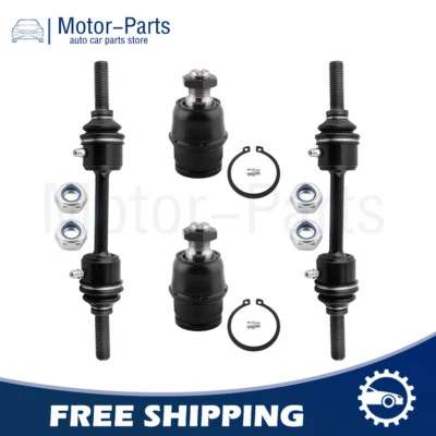 Front Lower Ball Joints Sway Bar End Links for Ford F-250 F-350 F-450 Super Duty Foto 1 de 4