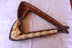 Pfeife, Pipe Pipa Echte Blockmeerschaumpfeife XXL, A1 Quality, ohne Filter - Bild 1 von 15