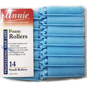 Rodillos de espuma Annie pequeños 14 unidades azul claro 1051 - Imagen 1 de 6