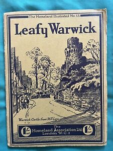 Vintage photography / travel book ‘Leafy Warwick’ published in 1929