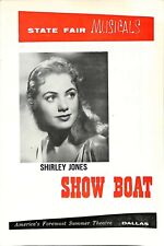 Shirley Jones Show Boat Playbill 1956 Dallas State Fair Musicals Sherry ONeill