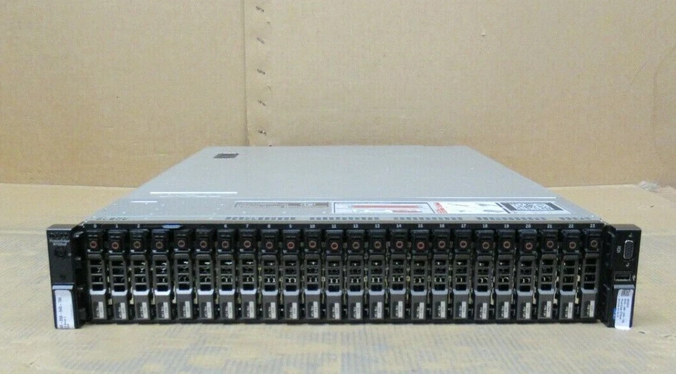 Dell PowerEdge R720xd 8-Core E5-2650v2 2.60GHz 128GB RAM 26x 1TB H710P Server - Image 1 of 2