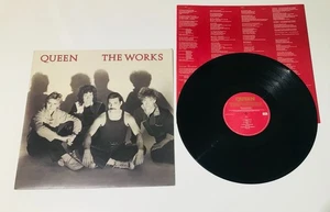 Queen " The Works " UK Album EMI Record Label 1984 A-3 B-2 Sterling - Picture 1 of 4