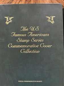 The U.S. Famous Americans Stamp Series / Commemorative Cover Collection complete - Picture 1 of 3