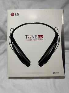 LG Tone Pro HBS-750 BLACK Neckband Bluetooth Wireless Stereo Headset - Zdjęcie 1 z 5