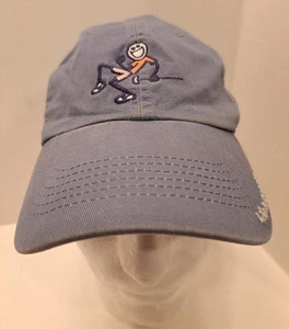 Life Is Good Golfer Jake Stickman Blue Cotton Adjustable Buckle Baseball Cap Hat - Picture 1 of 9