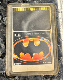 CARTRIDGE ONLY - HuCARD - Batman - ON SALE !!