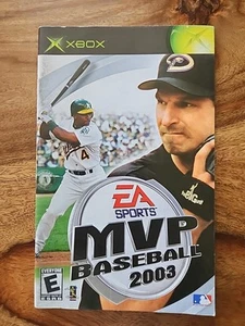 MVP Baseball 2003 (Microsoft Xbox, 2003) Handbuch - Bild 1 von 2