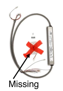 IOTA ILB CP10 HE A M5 Constant Power Emergency LED Driver, NO TEST SWITCH PLATE - Picture 1 of 13
