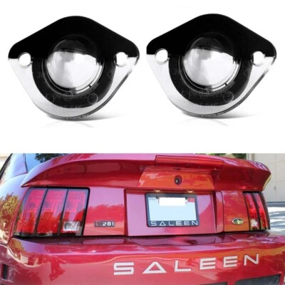 [2PCs] OE-Style License Plate Light Lens Lamp Replacement For 94-04 Ford Mustang Foto 1 de 4