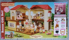 NEW Red Roof Country Two Story Home #CC1797 play house Calico Critters Kids Toy