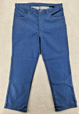 Workrite Mens Straight Jeans Blue Flame Medium Wash Resistant Big Tall 40X32 NWT