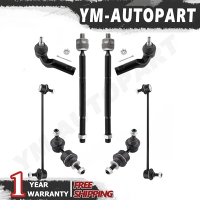 8pcs Front and Rear Sway Bars&Tie Rod For Mazda 5 2006 2007 2008 2009 2010 -2015 Foto 1 de 4