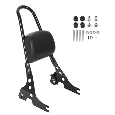 Novo Encosto de Passageiro Sissy Bar Para Harley Sportster XL 883 Forty Eight 2004-22 - Imagem 1 de 4