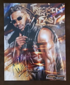 Trick Williams Official Autograph Poster 11X14 signed WWE NXT TNA - Bild 1 von 1