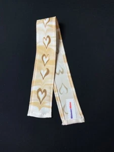 ShimmyShim silk cafe latte scarf handmade strip shape long fit 12" Sindy doll - Picture 1 of 5