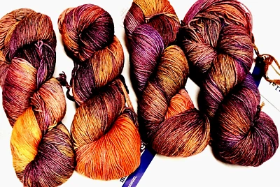 ARCHANGEL 100gr Skein 440yd Malabrigo SOCK & Shawl xSoft SW Merino Wool Fgr YARN - Image 1 of 4