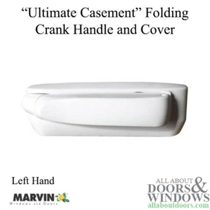 Marvin Folding Handle and Cover Left Handed Handle For Ultimate Casement Window - Picture 1 of 4