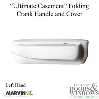 Marvin Folding Handle and Cover Left Handed Handle For Ultimate Casement Window - Image 1 of 4