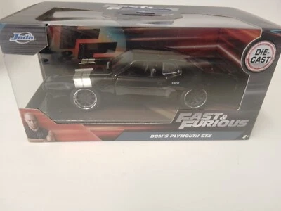 Jada toys Dom's Plymouth GTX Fast & Furious 1/32 24075GTX - Immagine 1 di 4