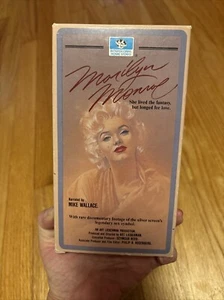 Marilyn Monroe, Narrated By Mike Wallace VHS 1988 80s - Picture 1 of 2