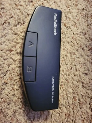 Radio Shack Catalog # 15-1952 2 Way AB Audio/Video Selector Switch Vintage - Image 1 of 2