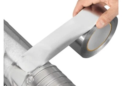 Aluminum Foil Tape 2in x 55 Yd Heat Resistant Waterproof Insulation Home Repair - Image 1 of 4