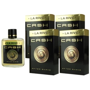 La Rive Cash for Men 4 x 100 ml Aftershave After Shave Set Herren - Bild 1 von 2