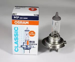 osram H7 12V55W PX26d classic bulb car headlights lamp auto light - Picture 1 of 6