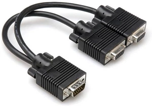HOSA - YVG-449 - VGA Y Cable - DE15 to Dual DE15F - Picture 1 of 1