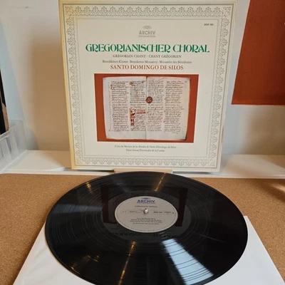 ARCHIV 2533 163 Gregorianischer Choral Santo Domingo De Silos 1974 NM FREE P&P  - Image 1 of 4
