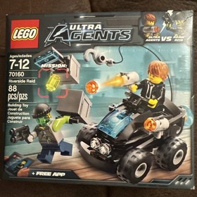 LEGO Ultra Agents 70160 Riverside Raid. New. Sealed.