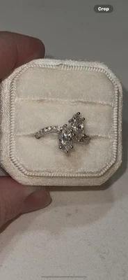 Marquis Moissanite Talla 7 Foto 1 de 2