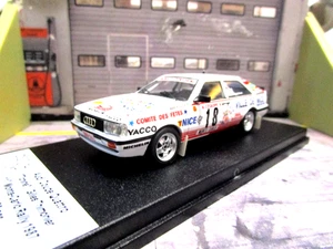 AUDI Coupe Quattro Rallye Monte Carlo 1987 #18 Tchine Yacco Ni Trofeu Scala 1:43 - Bild 1 von 5