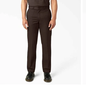 Neu mit Etikett Dickies 874 Original Arbeitshose Herrengröße 33 x 34 dunkelbraun - Bild 1 von 10