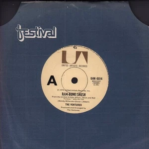 Ventures Ram-Bunk-Shush 7" Vinile Australia United Artists 1973 Festival Company - Bild 1 von 4