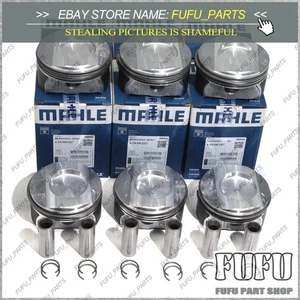 MAHLE 6X Pistons Rings Set Φ92.9+0.5mm For Mercedes-Benz M276 3.5L R172 W221 - Picture 1 of 5