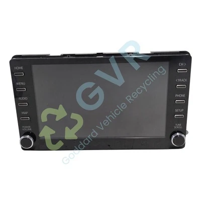 TOYOTA C-HR ICON MK1 (CR1) (ZYX10) 2019-2023 Sat Nav Display Screen 86140-F4071 - Image 1 of 4