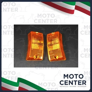 Paar Orange Vorderlichter VETRI PIAGGIO VESPA PX 125 150 200 ('77-'07) - Bild 1 von 1